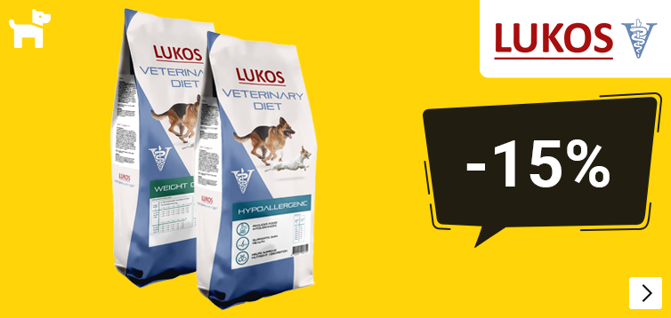 LUKOS VETERINARY DIET 15% korting DOG